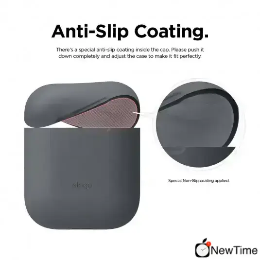 Elago Skinny Case Dark Gray for Airpods (EAPSK-BA-DGY)